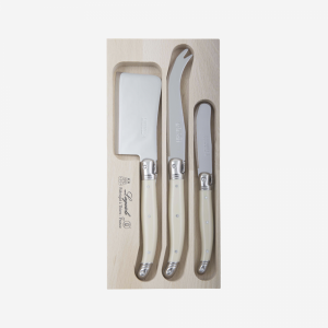 Laguiole Cheese Knife Set Ivory