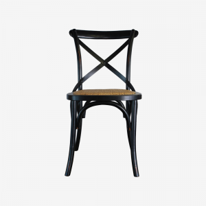 Black Cross Back Chair