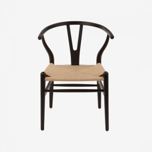 Black Wishbone Chair