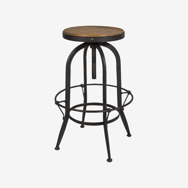 Workshop Barstool Black