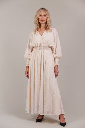 Ayana Maxi Dress Ecru