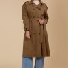 Freya Trench Coat Toffee