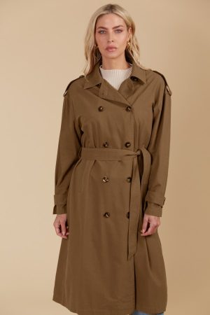 Freya Trench Coat Toffee