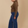 Naria Roll Neck Top Toffee