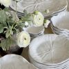 Melamine Cabbage Leaf Salad Plate