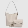 Miranda Bucket Bag Almond