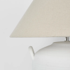 Camille White Table Lamp & Shade - Image 2