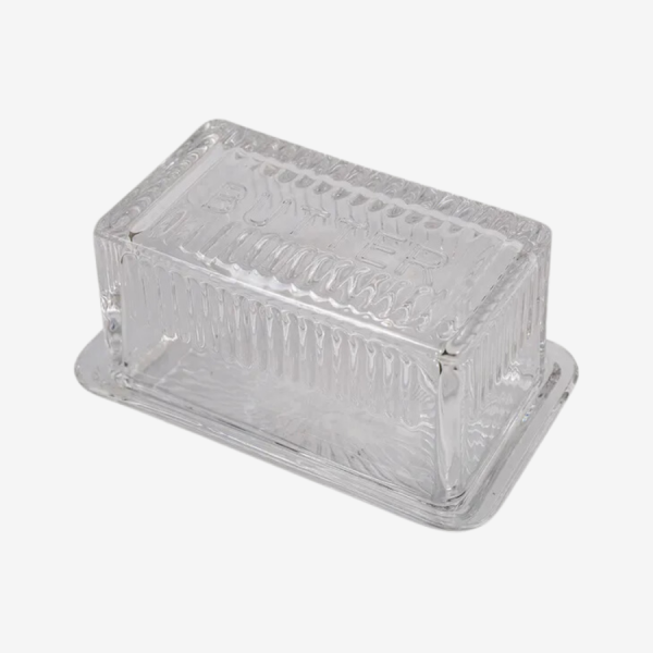 Glass Butter Dish