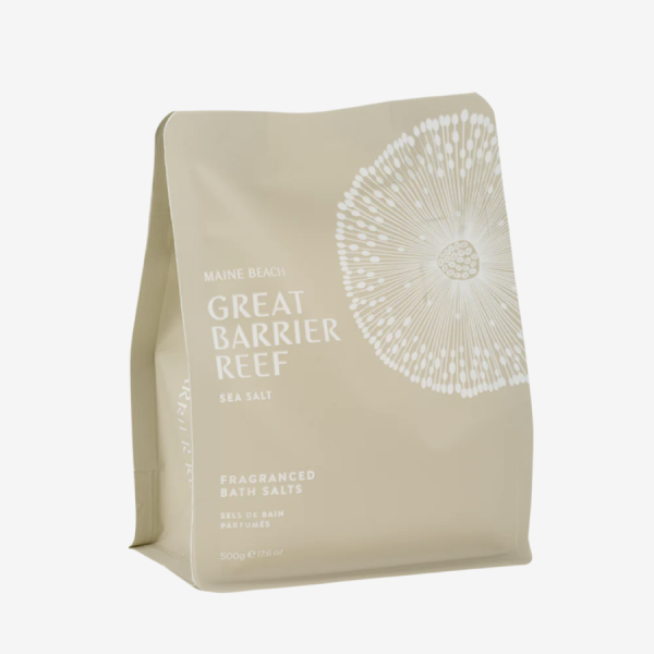 Great Barrier Reef Sea Salt Bath Salt Pouch 500g