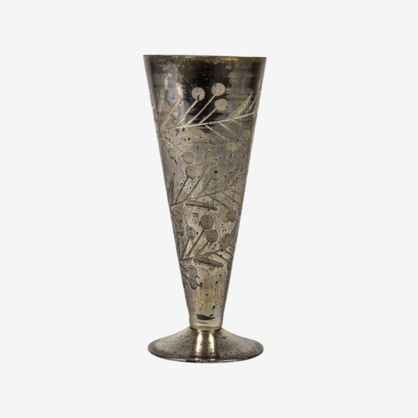 Marcello Etched Cone Vase