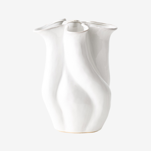 Neva Vase 33cmh x 23cm White