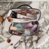 Orion Ellis Cosmetic Bag Set Chocolate