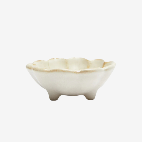 Rinka White Dish 8cm