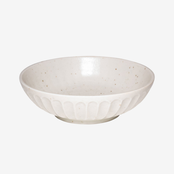 TETOTE Kobiki White Side Bowl