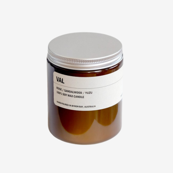 Posie 250g Amber Jar Soy Candle - VAL